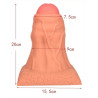 FUKR Plug Overdick L 17 x 11cm
